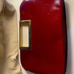 Claret LG clutch Michael Kors
